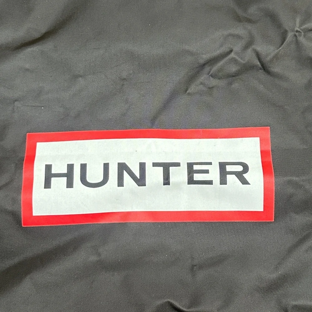 🆕 HUNTER Black Drawstring Bag 17.5” X 20”